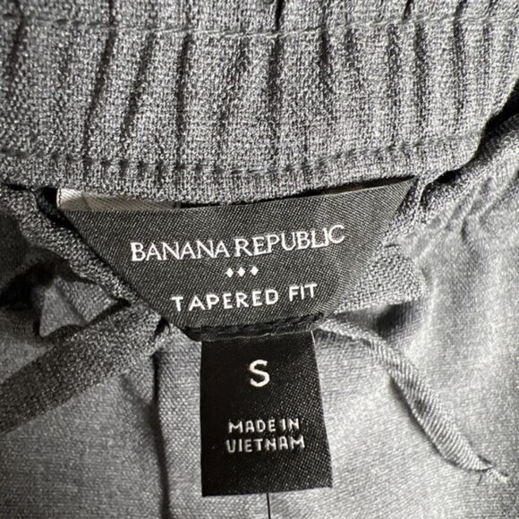 Banana Republic Pull On Tapered Leg Pant Women's Size Small Gray Heather NWT - Picture 2 of 8